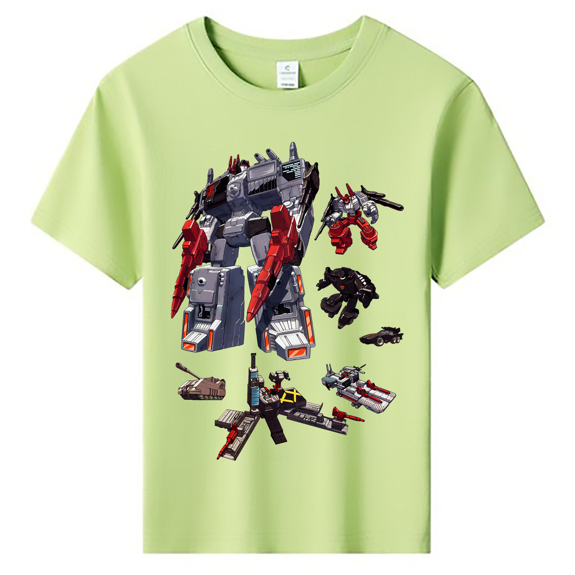 （画像用） Transformers トランスフォーマー 綿100％キッズTシャツ（フロントプリント）